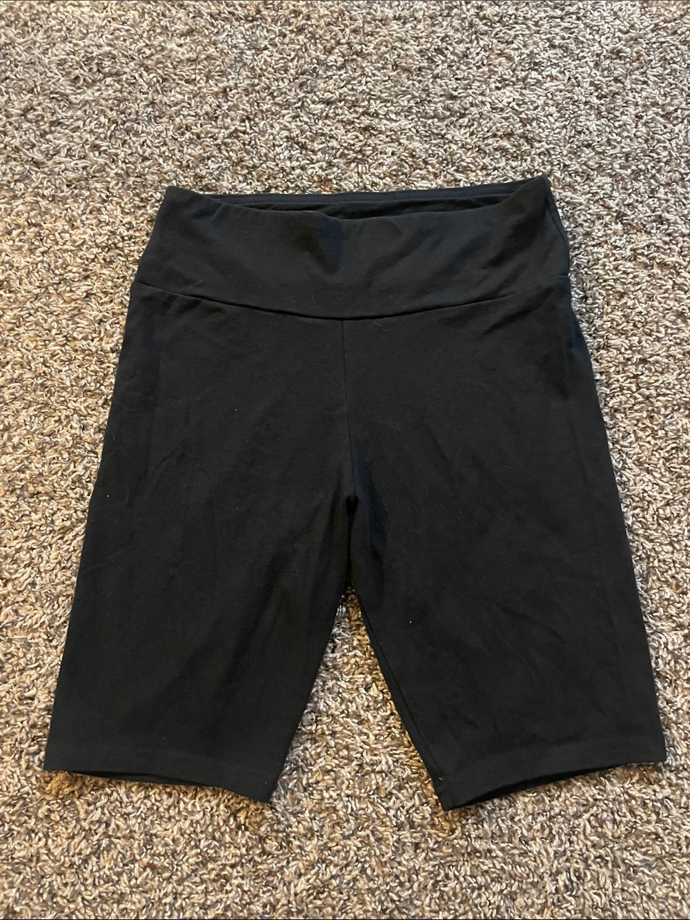 wild fable Black High-Waist Bike Shorts